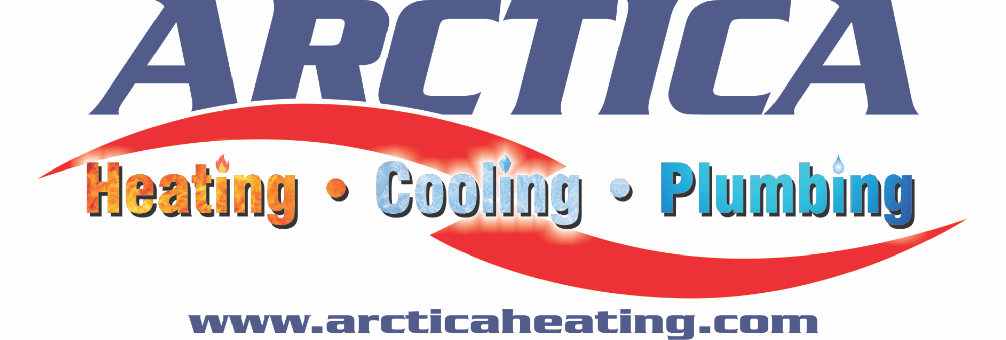 Arctica Heating and Cooling Logo Design, website design, Branding, Marketing, Website Maintenance and Hosting